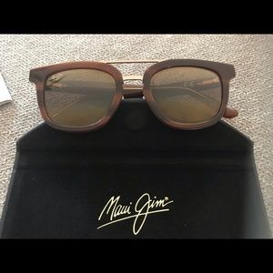 Maui Jim relaxation mode tortoise sunglasses